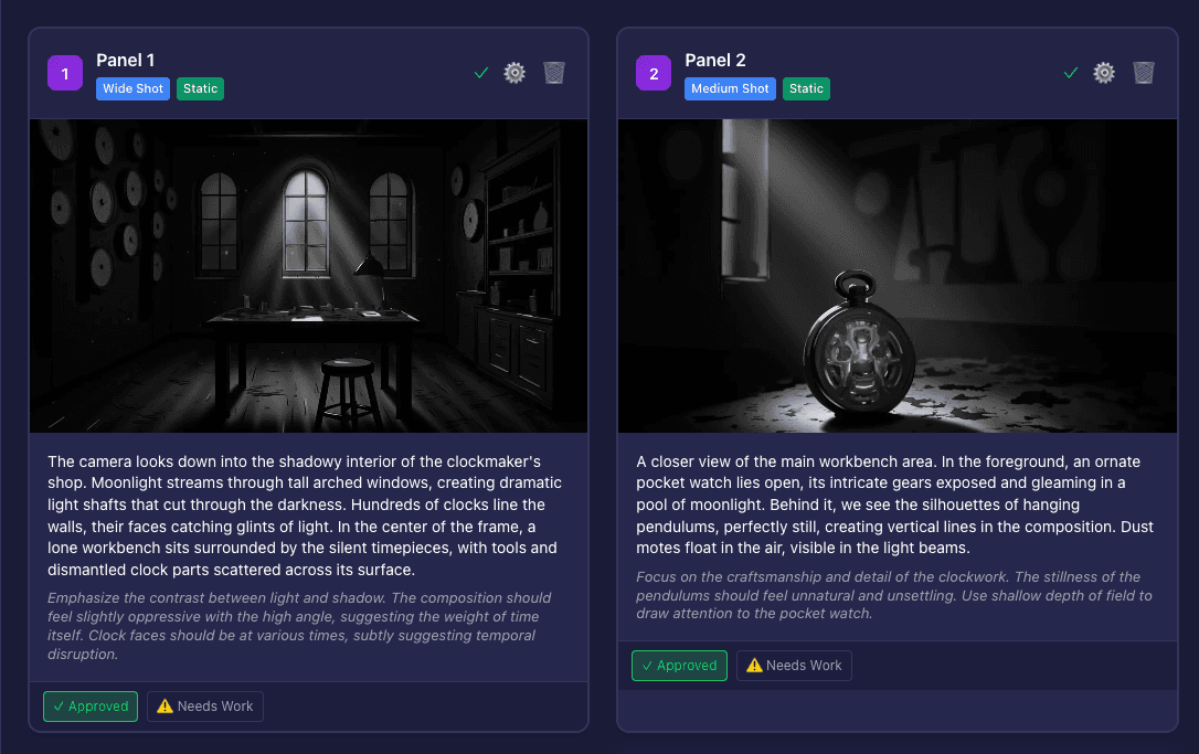 Chamika storyboard sample - atmospheric shot